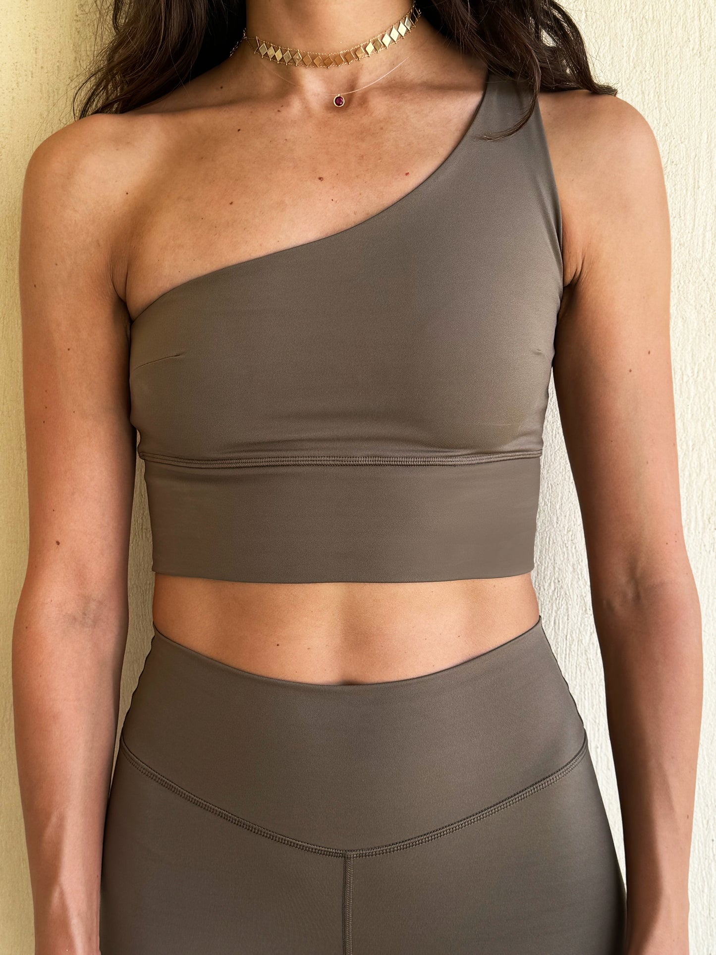 Mountain One-Shoulder Top